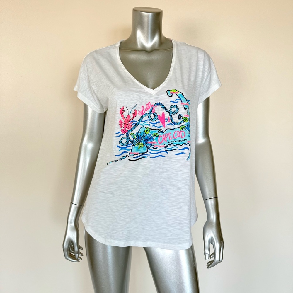 NWT!!! Lily Pulitzer women cotton Tshirt size M